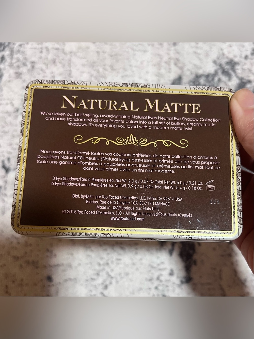 Too Faced Natural Matte Eyeshadow Natural Palette Original Formula new - Picture 3 of 8